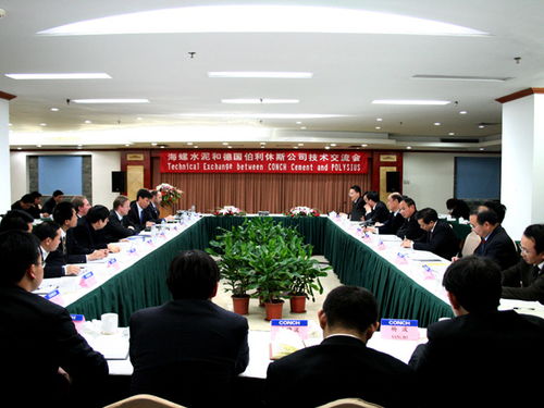 海螺水泥與伯利休斯公司深化技術(shù)交流，共謀綠色發(fā)展新篇章